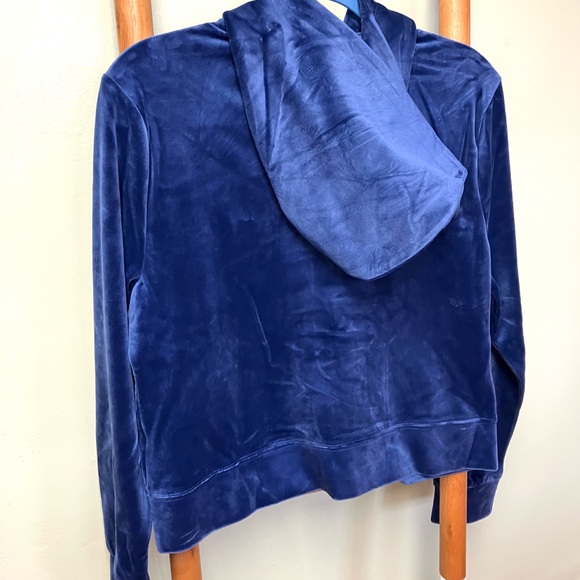 Juicy Atlantis Blue Zip up New with Tags Size L hoodie/sweater - Picture 2 of 5